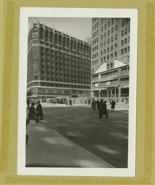 35th Street (West) - Sixth Avenue, north side looking east, 1940-04-05