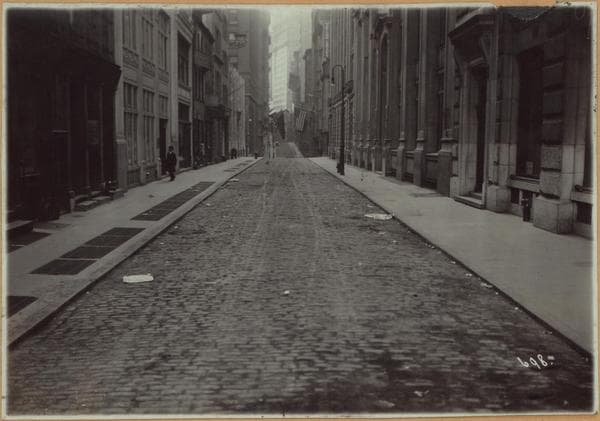 Manhattan: William Street - Fulton Street, 1918–1919