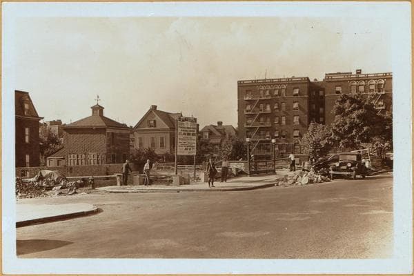 Bronx: Grand Concourse - Echo Place, 1935