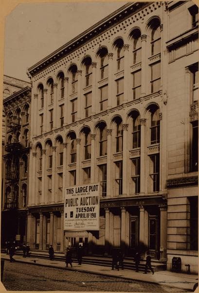 Manhattan: Broadway - Worth Street, 1911