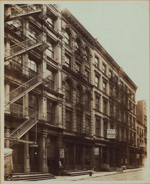 Manhattan: Mercer Street - Grand Street, 1915