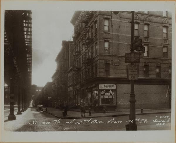 Manhattan: 2nd Ave. - 34th St. E., 1939