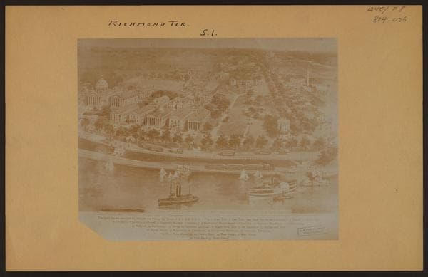 Richmond: Richmond Terrace - Tysen Street, 1880
