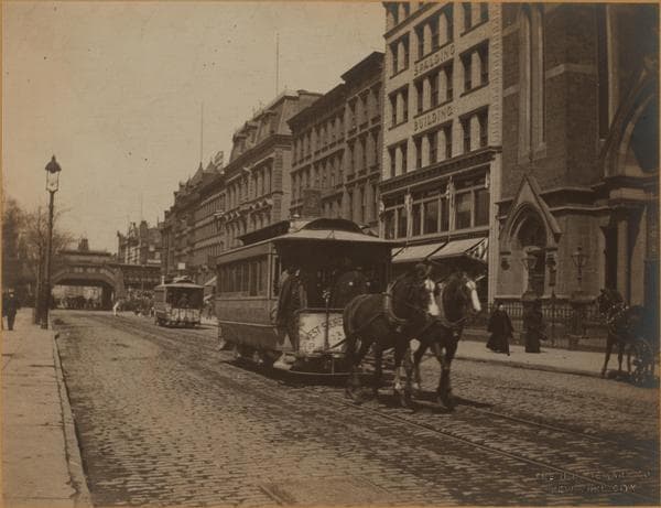 Manhattan: 42nd Street (West) - 5th Avenue, 1889