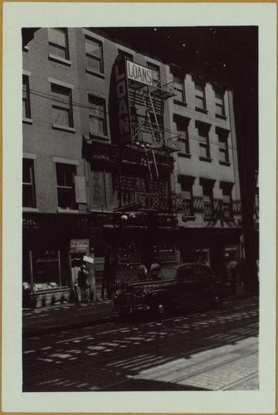 Manhattan: Park Row - Church Street, 1941