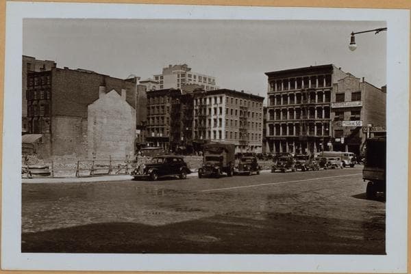 Manhattan: Church Street - Lispenard Street, 1938