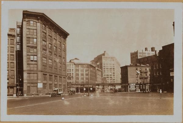 Manhattan: Canal Street - Washington Street, 1933
