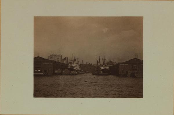 North (Hudson) River - Piers 48-49., 1926