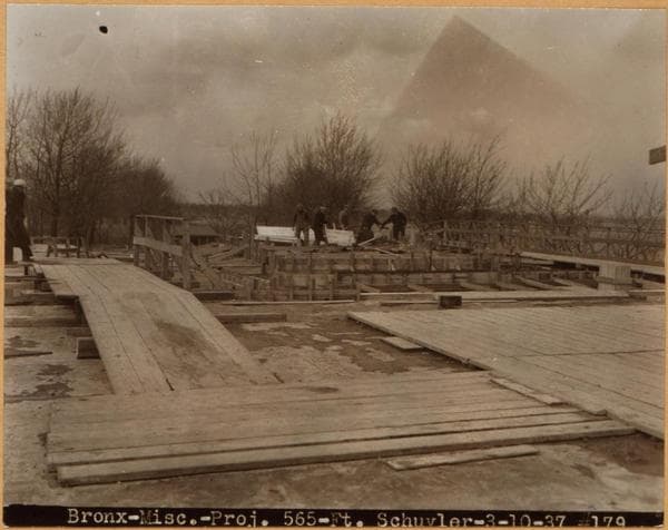 Bronx: Fort Schuyler., 1937