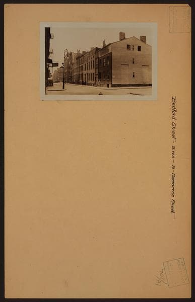 Manhattan: Bedford Street - Commerce Street, 1928
