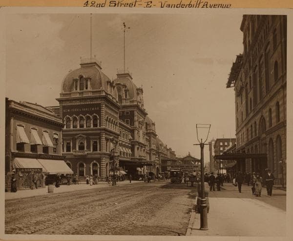 Manhattan: 42nd Street - Vanderbilt Avenue, 1895