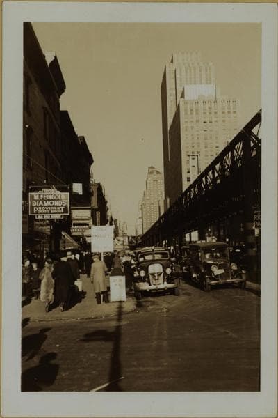 Manhattan: 6th Avenue - 47th Street, 1935