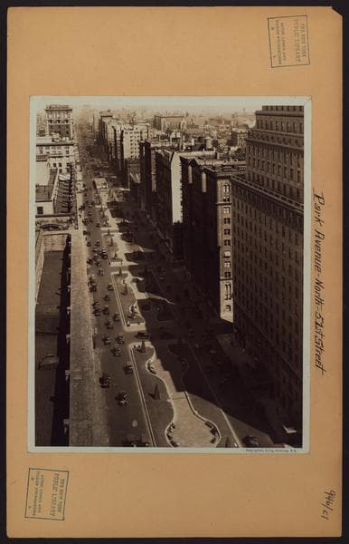 Manhattan: Park Avenue - 51st Street, 1921