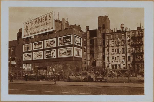 Manhattan: Houston Street (East) - 2nd Avenue, 1936