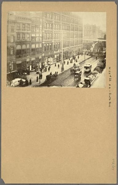 Manhattan: 23rd Street (West) - 6th Avenue, 1885