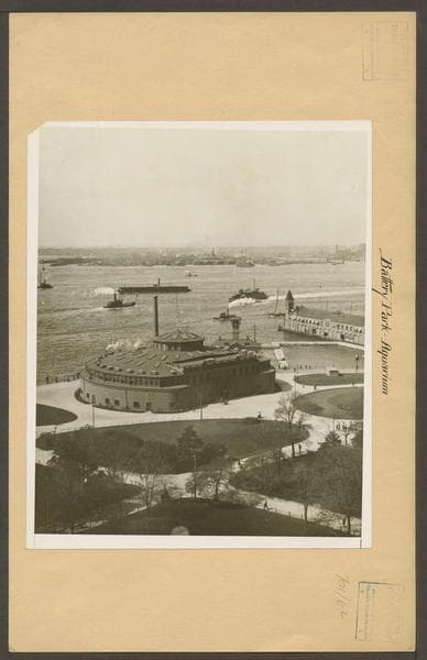 Manhattan: Battery Park - Aquarium., 1910