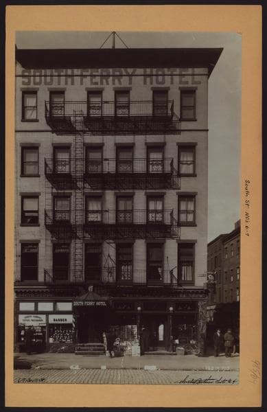 Manhattan: South Street - Moore Street, 1915