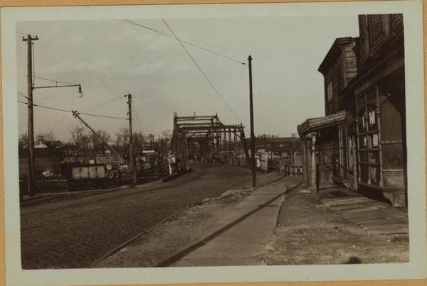Bridges - Penny Bridge over Newtown Creek, [linking Brooklyn and Queens.], 1934
