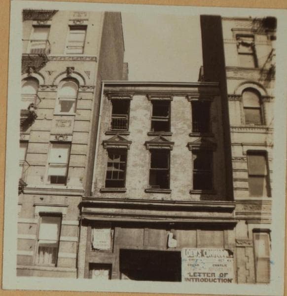 Social conditions in Manhattan., 1938