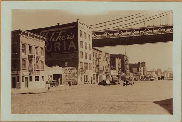 Manhattan: South Street - Market Slip, 1934–1937