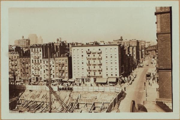 Manhattan: Monroe Street - Market Street, 1934