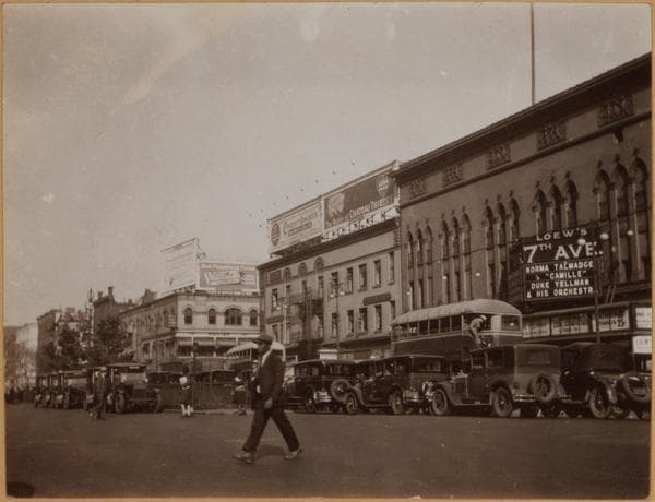 Manhattan: 7th Avenue - 124th Street, 1927