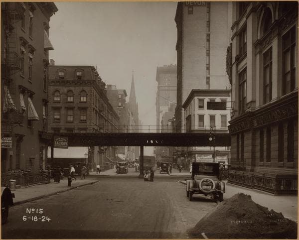 Manhattan: 55th Street (West) - 6th Avenue, 1924