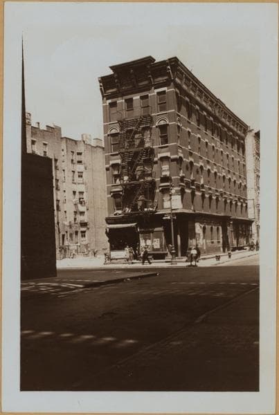 Manhattan: Delancey Street - Lewis Street, 1939