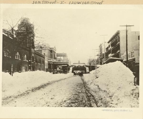 Manhattan: 14th Street - 6th Avenue, 1888