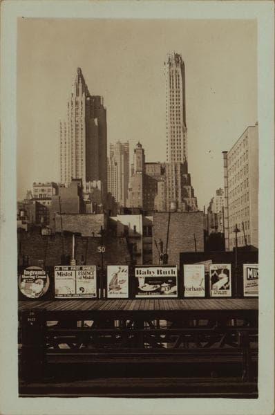 General view - Midtown Manhattan - [East 50s.], 1932–1940