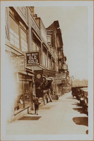 Manhattan: Chrystie Street - Canal Street, 1934