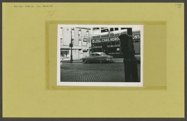 Park Row #168-70 - Baxter Street, 1954-11-24