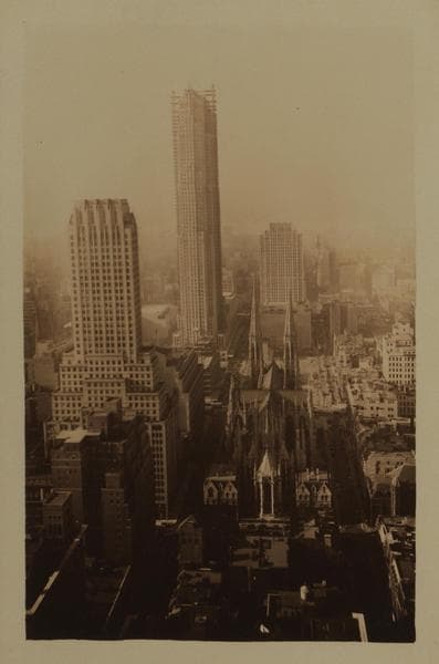 General view - [Midtown Manhattan] - Rockefeller Center (North)., 1932