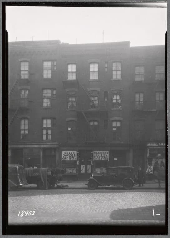 Tenements & storefronts; S. M. D… Deli & Groceries: 540-544 Southern Blvd-E. 149th St.?, Bronx, 1937
