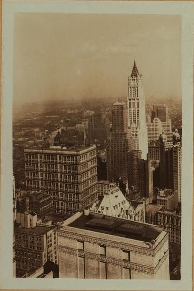 General view - [Manhattan - Wall Street (Northwest).], 1933