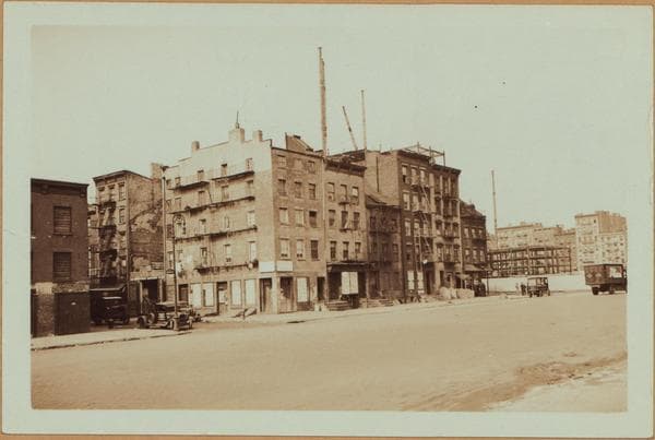 Manhattan: Market Slip - Cherry Street, 1934
