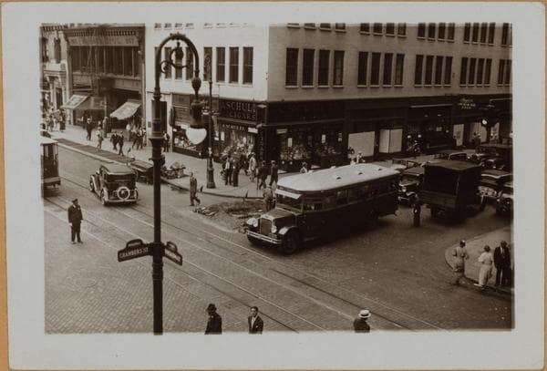 Manhattan: Broadway - Chambers Street, 1936