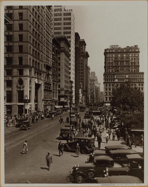 Manhattan: Broadway - Murray Street, 1931