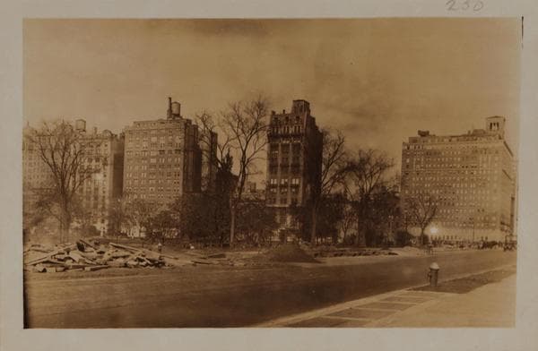 Manhattan: Central Park West - 80th Street, 1928
