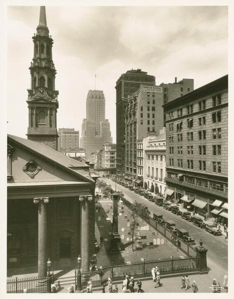 General View - Manhattan - Aerial view - Broadway - Fulton Street