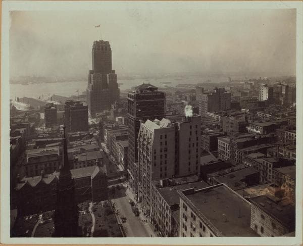 Manhattan: Vesey Street - Broadway, 1926