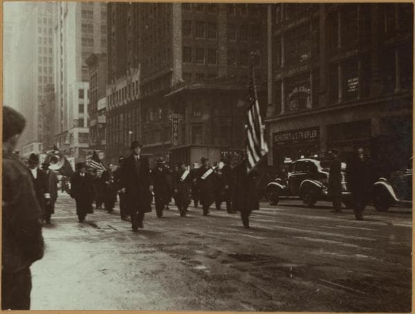Celebrations - Parades - Municipal events - W.P.A. [Works Progress Administration] Parade., 1937; 1937-01