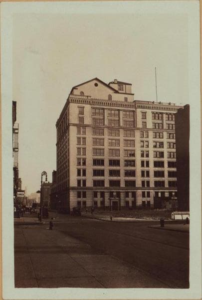Manhattan: Washington Street - 12th Street (West), 1933