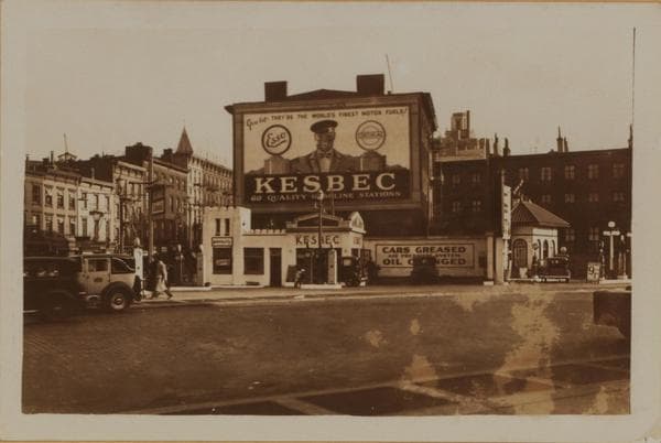 Manhattan: 7th Avenue South - Waverly Place, 1933