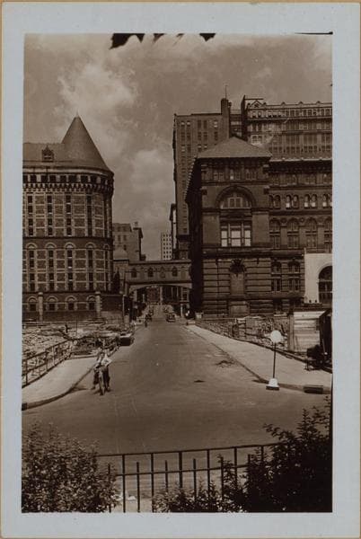 Manhattan: Franklin Street - Baxter Street, 1938