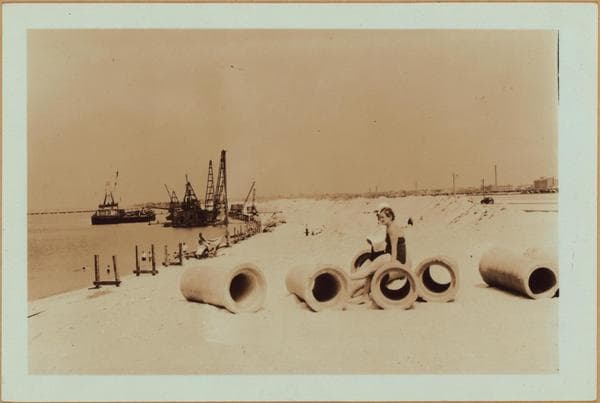 Queens: Jacob Riis Park - [Rockaway Inlet.], 1937