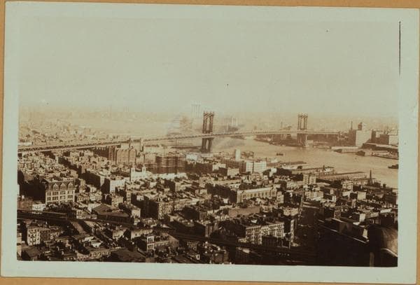 Bridges - Manhattan Bridge - [Municipal building.], 1934