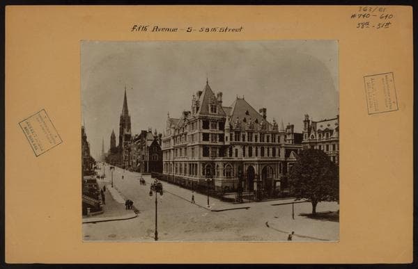 Manhattan: 5th Avenue - 57th Street, 1880