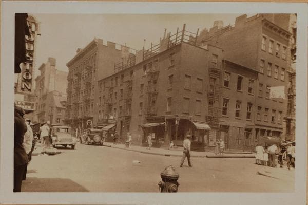 Manhattan: Houston Street (East) - Elizabeth Street, 1929