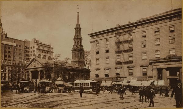 Manhattan: Broadway - Park Row, 1893